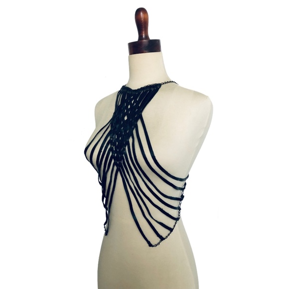 Bliss Lau Vanishing Halter Leather Body Harness - Picture 4 of 6